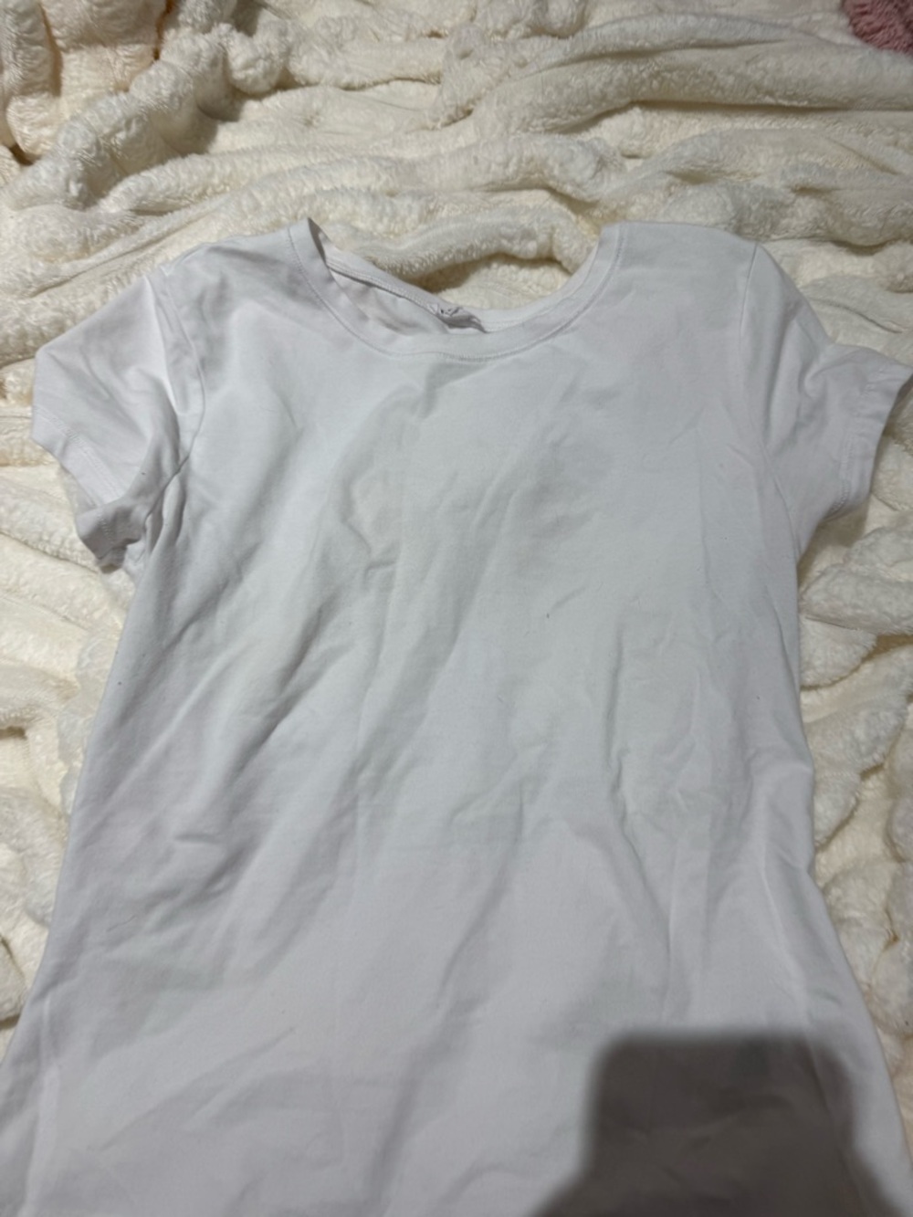 Classic White Women’s Crewneck Tee garage